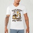Read Books Be Kind Stay Weird Bookish Silly Goose Reading Men's V-Neck T-Shirt Read Books Be Kind Stay Weird Bookish Silly Goose Reading Men's V-Neck T-Shirt