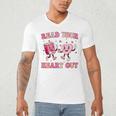 Read Your Heart Out Teacher Valentine Book Men's V-Neck T-Shirt Read Your Heart Out Teacher Valentine Book Men's V-Neck T-Shirt
