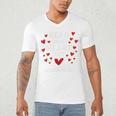 Read Your Heart Out Valentine Book Lover Reading Teacher Men's V-Neck T-Shirt Read Your Heart Out Valentine Book Lover Reading Teacher Men's V-Neck T-Shirt