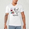 Read Between The Wines Im Just a Girl Who Loves Books & Wine Men's V-Neck T-Shirt Read Between The Wines Im Just a Girl Who Loves Books & Wine Men's V-Neck T-Shirt