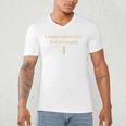 A Reader Without Their Book Is Tragedy Book Reading Men's V-Neck T-Shirt