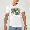 Reading Born To Read Forced To Work Bookish Book Lover Men's V-Neck T-Shirt