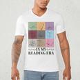 In My Reading Era Bookish Book Lover Book Reader Men's V-Neck T-Shirt
