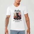 Reading Because Murder Is Wrong Books And Cats Book Lovers Men's V-Neck T-Shirt Reading Because Murder Is Wrong Books And Cats Book Lovers Men's V-Neck T-Shirt