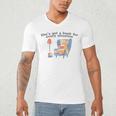 She's Got A Book For Every Situation Men's V-Neck T-Shirt