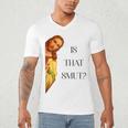 Is That Smut Jesus Book Spicy Smutty Books Men's V-Neck T-Shirt