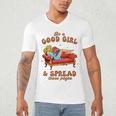 Smut Reader Be A Good Girl & Spread Those Pages Spicy Book Men's V-Neck T-Shirt Smut Reader Be A Good Girl & Spread Those Pages Spicy Book Men's V-Neck T-Shirt