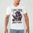 Smut Reader Spicy Book Romance I Like Them Thick & Spicy Men's V-Neck T-Shirt Smut Reader Spicy Book Romance I Like Them Thick & Spicy Men's V-Neck T-Shirt