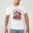 Spicy Books Spread Those Pages Like A Good Girl Dark Romance Men's V-Neck T-Shirt