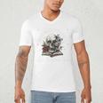 Spread Those Pages Like A Good Girl Dark Romance Smutt Books Men's V-Neck T-Shirt Spread Those Pages Like A Good Girl Dark Romance Smutt Books Men's V-Neck T-Shirt