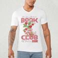 Strawberry Shortcake Book Club 1979 With Berry Besties Men's V-Neck T-Shirt Strawberry Shortcake Book Club 1979 With Berry Besties Men's V-Neck T-Shirt