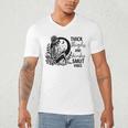 Thick Thighs And Kinky Smut Vibes Spicy Book Lovers Men's V-Neck T-Shirt