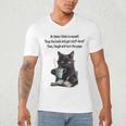 At Times I Think To Myself Drop The Book And Get Stuff Done Men's V-Neck T-Shirt At Times I Think To Myself Drop The Book And Get Stuff Done Men's V-Neck T-Shirt