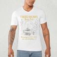 Tired Moms Book Club Coffee Chaos Readers Cozy Men's V-Neck T-Shirt