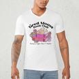 Tired Moms Book Club Running On Coffee Chaos And Chapter Cat Men's V-Neck T-Shirt Tired Moms Book Club Running On Coffee Chaos And Chapter Cat Men's V-Neck T-Shirt