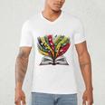 History Education Is Freedom Books Black History Premium Tri-Blend Men's V-Neck T-Shirt History Education Is Freedom Books Black History Premium Tri-Blend Men's V-Neck T-Shirt