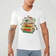 History Month Black History Shirts Book Lover Teacher Men's V-Neck T-Shirt History Month Black History Shirts Book Lover Teacher Men's V-Neck T-Shirt