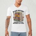 History Month Teacher Reading Book Lover Floral Stack Premium Tri-Blend Men's V-Neck T-Shirt History Month Teacher Reading Book Lover Floral Stack Premium Tri-Blend Men's V-Neck T-Shirt