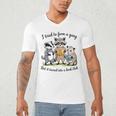 I Tried To Form A Gang But It Turned Into A Book-Club Reader Men's V-Neck T-Shirt I Tried To Form A Gang But It Turned Into A Book-Club Reader Men's V-Neck T-Shirt