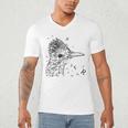 Tucson Festival Of Books TFOB 2017 Roadrunner Mascot Men's V-Neck T-Shirt