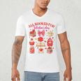 Valentines Reading Book Lover All Booked For Valentine's Day Men's V-Neck T-Shirt Valentines Reading Book Lover All Booked For Valentine's Day Men's V-Neck T-Shirt