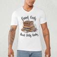 Vintage Fantasy Romance Lover Good Girls Read Dirty Books Men's V-Neck T-Shirt