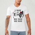 I Vow You Vow We Vow Merch Dark Romance Smutty Book Smutt Men's V-Neck T-Shirt I Vow You Vow We Vow Merch Dark Romance Smutty Book Smutt Men's V-Neck T-Shirt