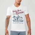 Western Book Love Cowboy Reader Bookish Bookworm Cowgirl Men's V-Neck T-Shirt