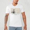 Work Is For Suckers I’m Goin’ Fishin’ Twain Sawyer Book Day Men's V-Neck T-Shirt Work Is For Suckers I’m Goin’ Fishin’ Twain Sawyer Book Day Men's V-Neck T-Shirt