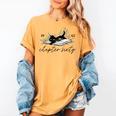 1965 Chapter Sixty Book Cat Lover 60th Birthday For Men Women Women's Comfort Colors T-Shirt Mustard 1965 Chapter Sixty Book Cat Lover 60th Birthday For Men Women Women's Comfort Colors T-Shirt Mustard