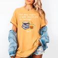 67 Read Every Night Quote For Book Lovers &Coffee Fans Women's Comfort Colors T-Shirt Mustard