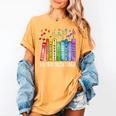 8647 Foxtrots Tangos Deltas Book Flower Resist Book Lovers Women's Comfort Colors T-Shirt Mustard 8647 Foxtrots Tangos Deltas Book Flower Resist Book Lovers Women's Comfort Colors T-Shirt Mustard