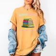 Abibliophobia Bibliophilia Abibliophobia Book Lovers Women's Comfort Colors T-Shirt Mustard Abibliophobia Bibliophilia Abibliophobia Book Lovers Women's Comfort Colors T-Shirt Mustard
