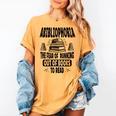 Abibliophobia Definition Book Reading Lover Fans Text Women's Comfort Colors T-Shirt Mustard