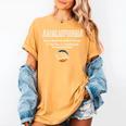 Abibliophobia Pupil Reading Bookworm Tees Reader Women's Comfort Colors T-Shirt Mustard