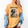 Abraxos Flower Garden Club Book Lover Fantasy Dragon Bookish Women's Comfort Colors T-Shirt Mustard Abraxos Flower Garden Club Book Lover Fantasy Dragon Bookish Women's Comfort Colors T-Shirt Mustard