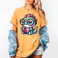 Adorable Book Lover Basilisk With Reading Glasses Cute Women's Comfort Colors T-Shirt Mustard Adorable Book Lover Basilisk With Reading Glasses Cute Women's Comfort Colors T-Shirt Mustard