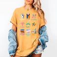 Ally Anti Trump Liberal BLM Love Is Love Banned Books Icons Women's Comfort Colors T-Shirt Mustard