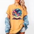 Astronomy Space Lover Books Bookworm Women's Comfort Colors T-Shirt Mustard
