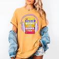 Audiobooks Are Books Too – Bookworm Nerd Reading Geek Women's Comfort Colors T-Shirt Mustard