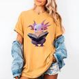 Axolotl Bookworm Reading Book Kawaii Graphic Women's Comfort Colors T-Shirt Mustard Axolotl Bookworm Reading Book Kawaii Graphic Women's Comfort Colors T-Shirt Mustard