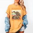 Ball Python Snake Introvert Ball Python Women's Comfort Colors T-Shirt Mustard