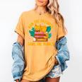 Ban The Fascist Save The Books For a Book Fan Women's Comfort Colors T-Shirt Mustard