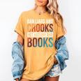 Ban Liars And Crooks Not History And Books Women's Comfort Colors T-Shirt Mustard