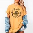 Belle's Book Club Est 1991 Belle's Book Shop Women's Comfort Colors T-Shirt Mustard Belle's Book Club Est 1991 Belle's Book Shop Women's Comfort Colors T-Shirt Mustard