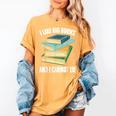 I Like Big Books And I Cannot Lie Book Reading Book Lover Women's Comfort Colors T-Shirt Mustard