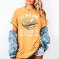 I Like Big Books And I Cannot Lie Book Reading Women's Comfort Colors T-Shirt Mustard