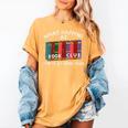 Book Club Read Reading Librarian Men Women Kids Women's Comfort Colors T-Shirt Mustard