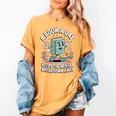 A Book A Day Keeps The Mental Breakdown Away Women's Comfort Colors T-Shirt Mustard