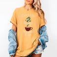 Book Dragon Fantasy Reader Cozy Reading Book Lover Dragon Women's Comfort Colors T-Shirt Mustard Book Dragon Fantasy Reader Cozy Reading Book Lover Dragon Women's Comfort Colors T-Shirt Mustard